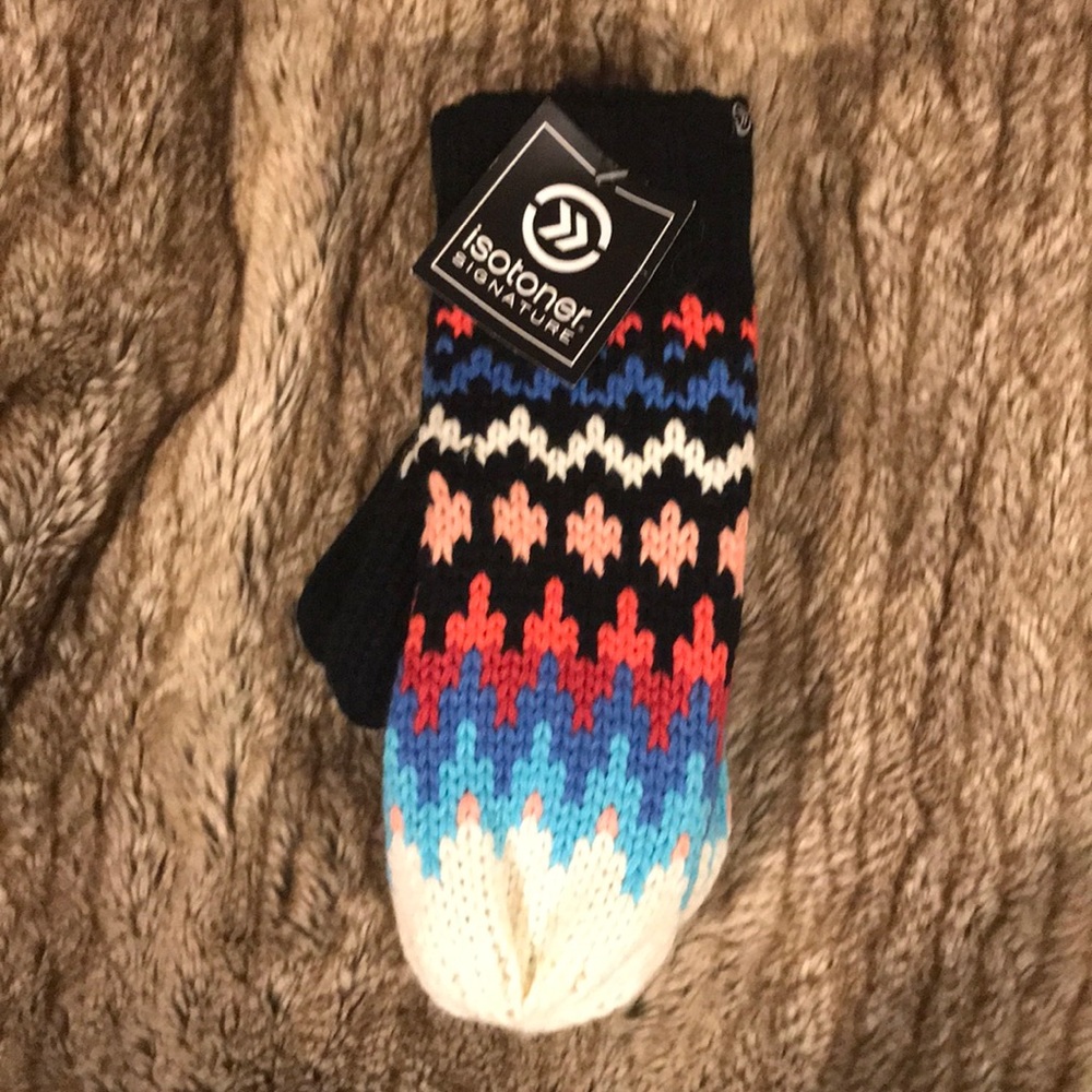 Isotoner signature mittens